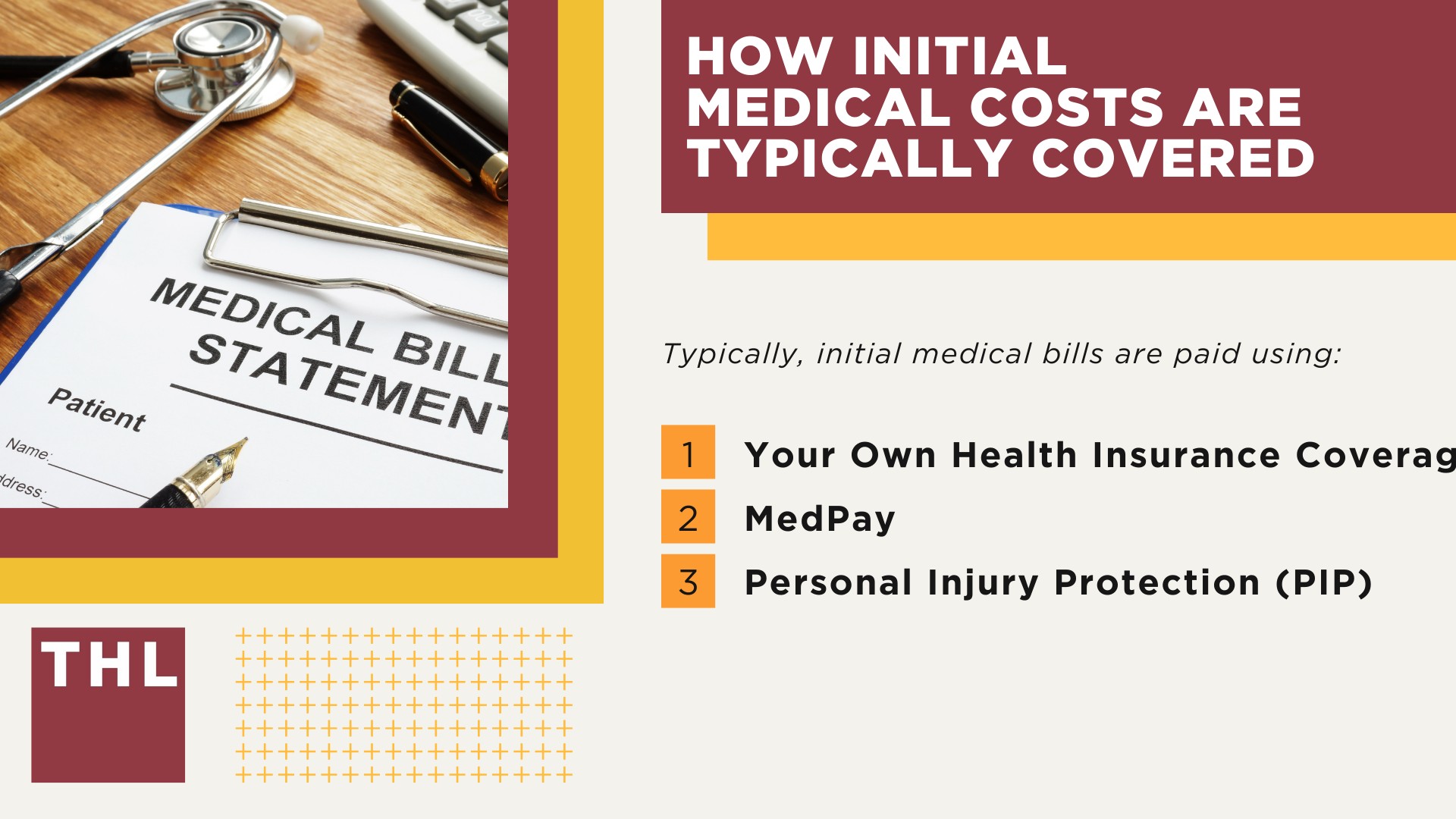 How Initial Medical Costs Are Typically Covered