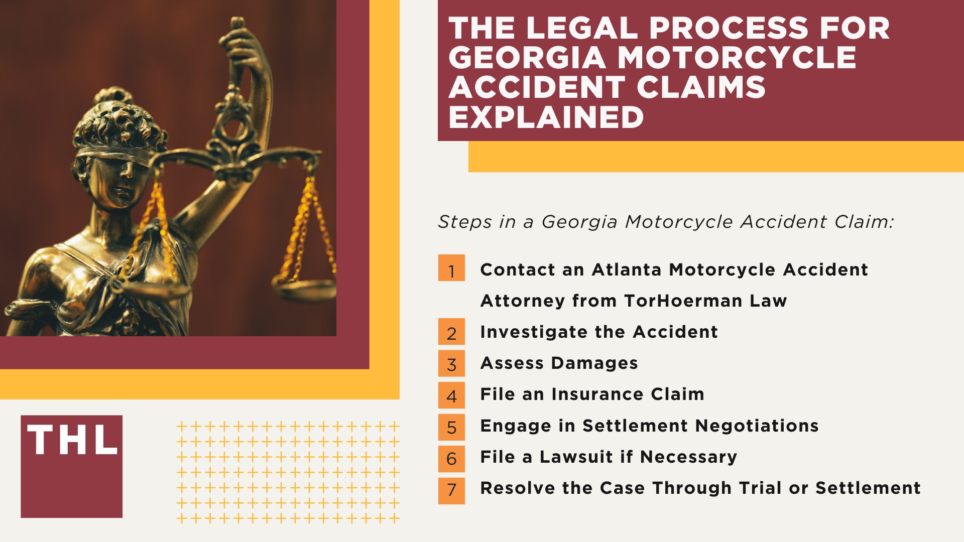 Meet Our Team of Atlanta Motorcycle Accident Lawyers; Our Founder and Experienced Romeoville Motorcycle Accident Lawyer_ Tor Hoerman; What To Do After a Motorcycle Accident in Atlanta, GA; Gathering Evidence for a Motorcycle Accident Case; Damages in Motorcycle Accident Claims; The Legal Process for Georgia Motorcycle Accident Claims Explained