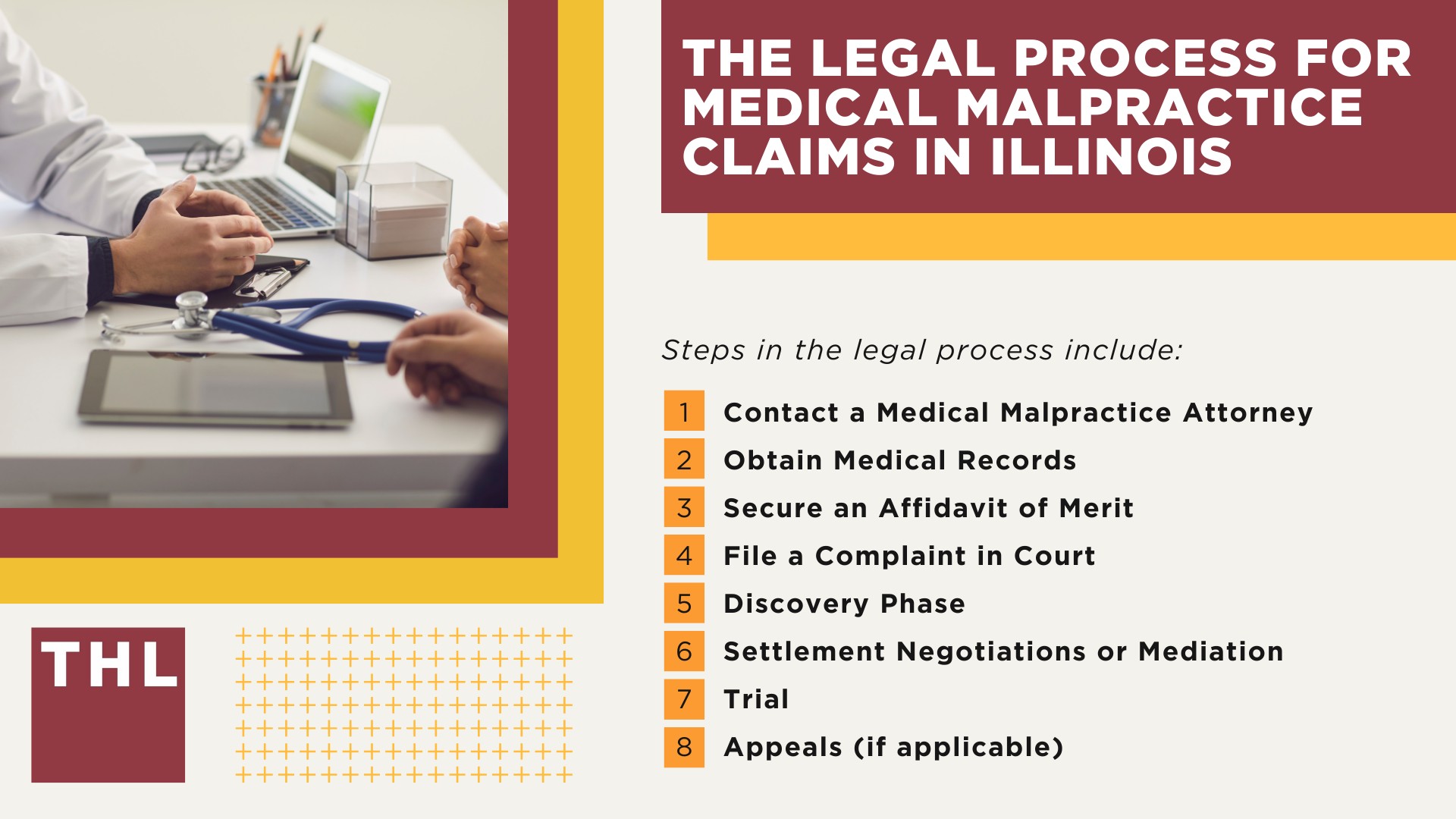Meet Our Team of Chicago Medical Malpractice Lawyers; What To Do If You Suspect Medical Malpractice or Medical Negligence in Chicago; Gathering Evidence for a Medical Malpractice Case; Medical Malpractice Damages_ What Can You Claim; The Legal Process for Medical Malpractice Claims in Illinois