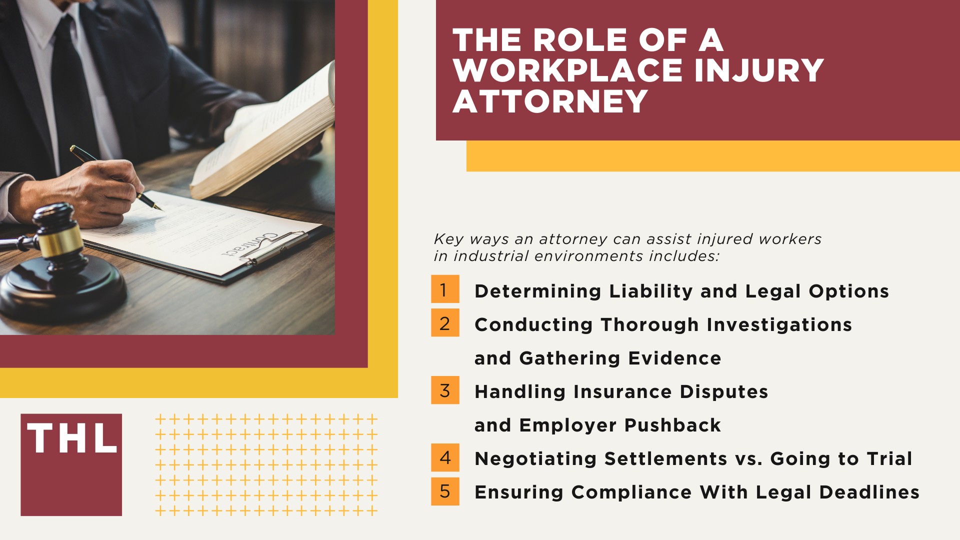 The Role of a Workplace Injury Attorney