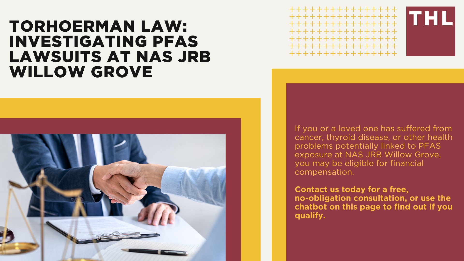 Dangerous Levels of PFAS Contamination Detected at NAS JRB Willow Grove; What Are PFAS Chemicals and Why Are They Dangerous; Health Risks Associated with PFAS Exposure; Do You Qualify for the Naval Air Station Joint Reserve Base Willow Grove PFAS Lawsuit; TorHoerman Law_ Investigating PFAS Lawsuits at NAS JRB Willow Grove