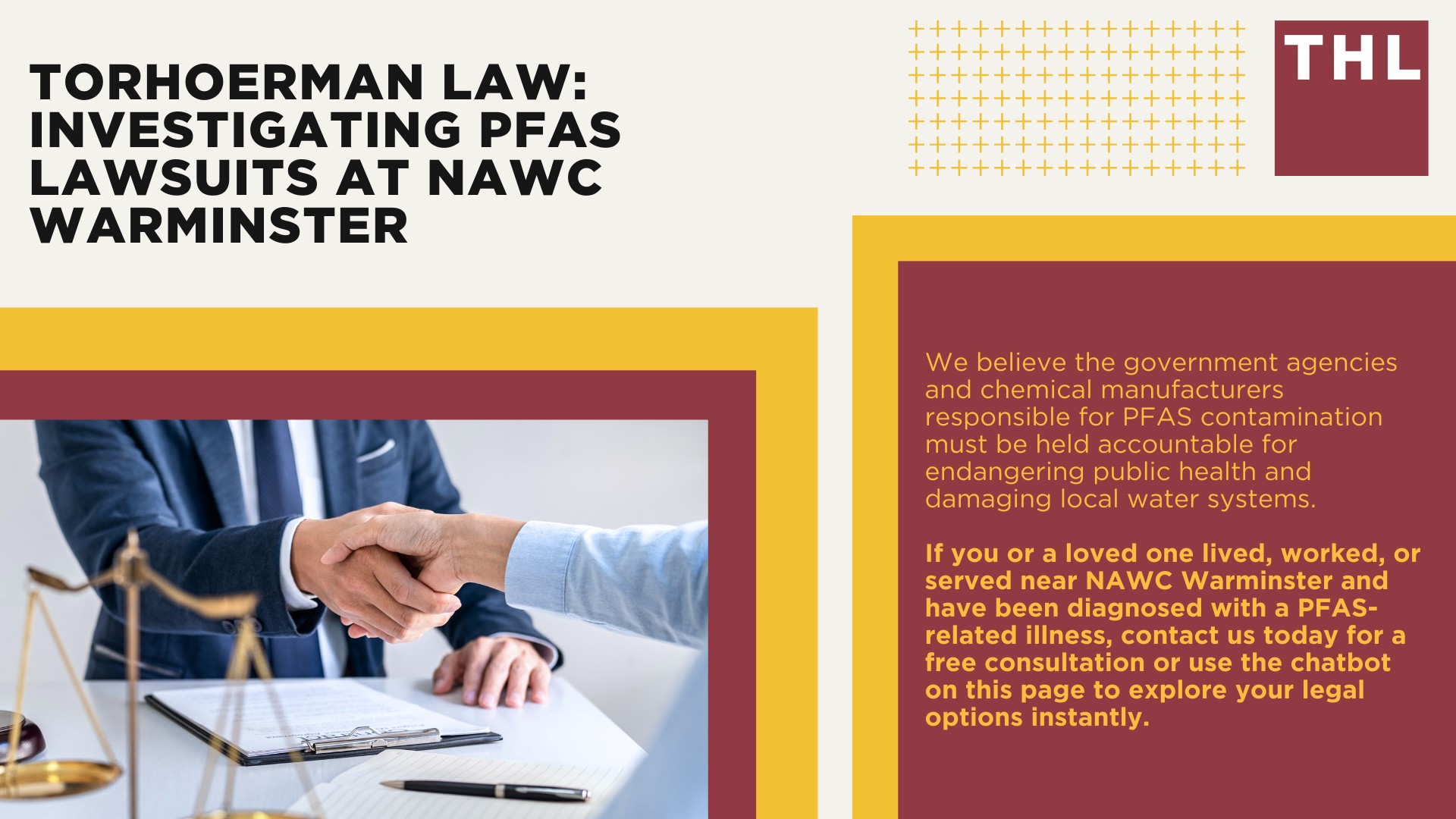 Dangerous Levels of PFAS Contamination at NAWC Warminster; What Are PFAS Chemicals and Why Are They Dangerous; Do You Qualify for the Naval Air Warfare Center Warminster PFAS Lawsuit; TorHoerman Law_ Investigating PFAs Lawsuits at NAWC Warminster