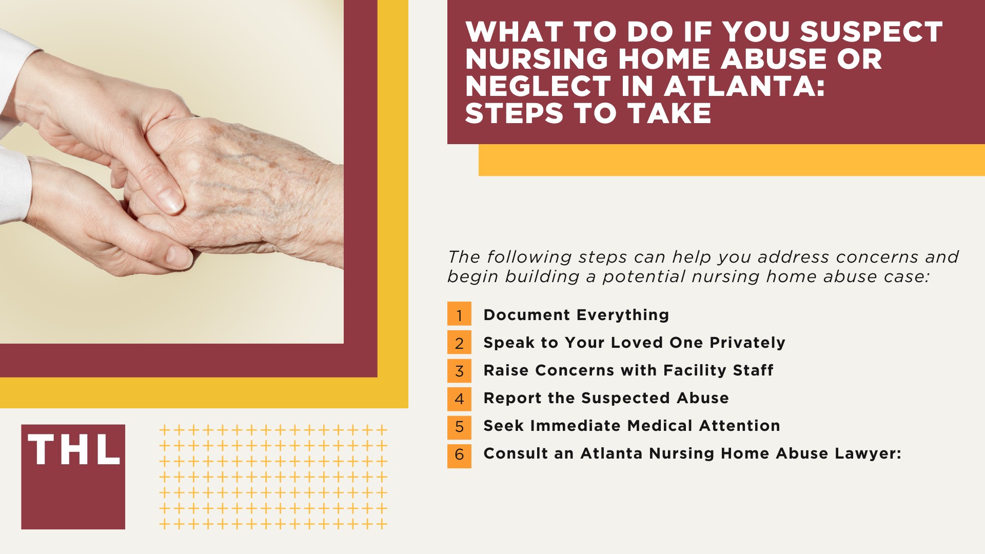 The #1 Atlanta Nursing Home Abuse; Our Founder and Experienced Personal Injury Attorney: Tor Hoerman Lawyer; What To Do If You Suspect Nursing Home Abuse or Neglect in Atlanta_ Steps to Take
