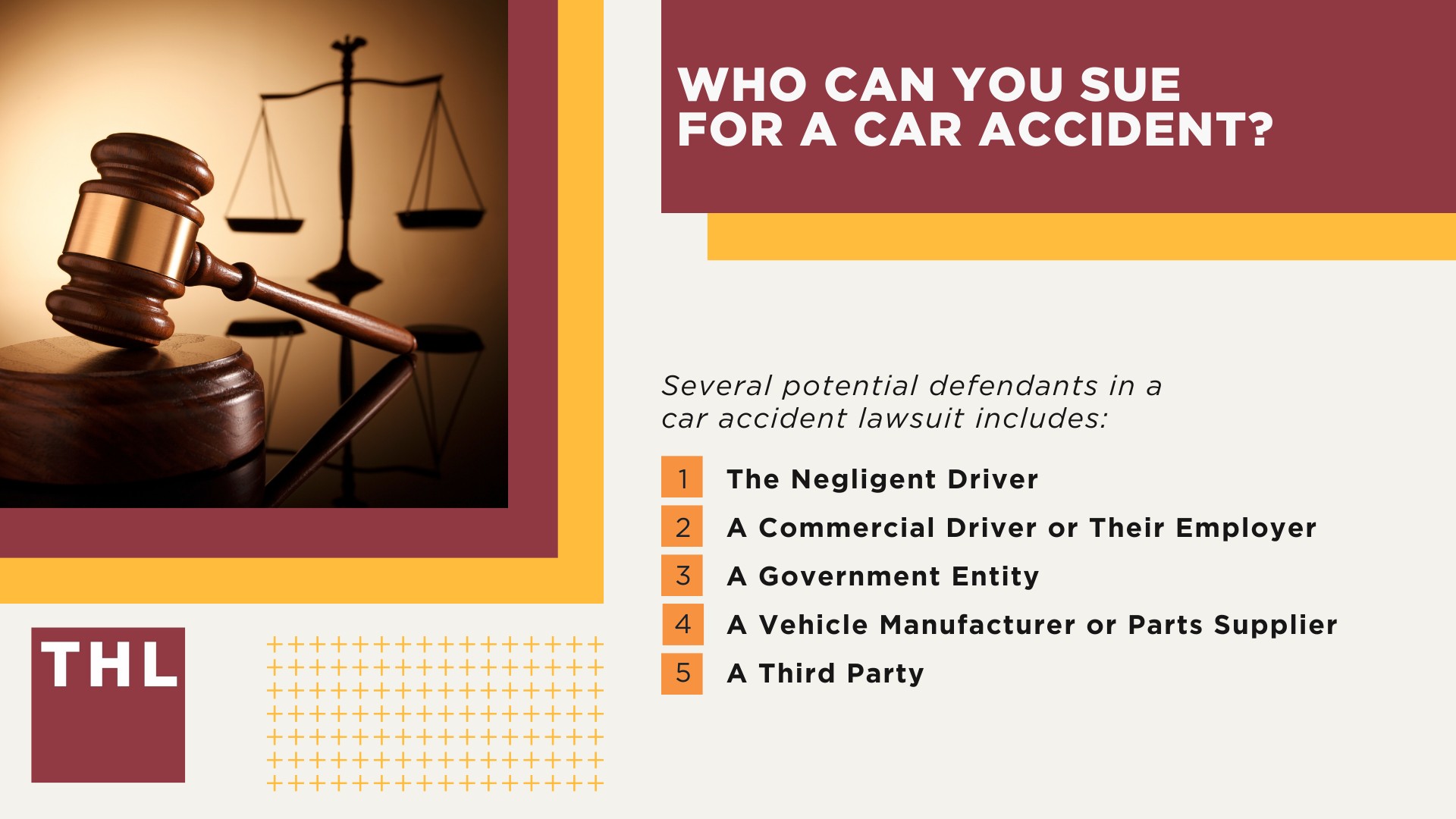 Filing a Personal Injury Lawsuit May Be Necessary; Common Scenarios in Which a Victim Can Sue; Who Can You Sue for a Car Accident