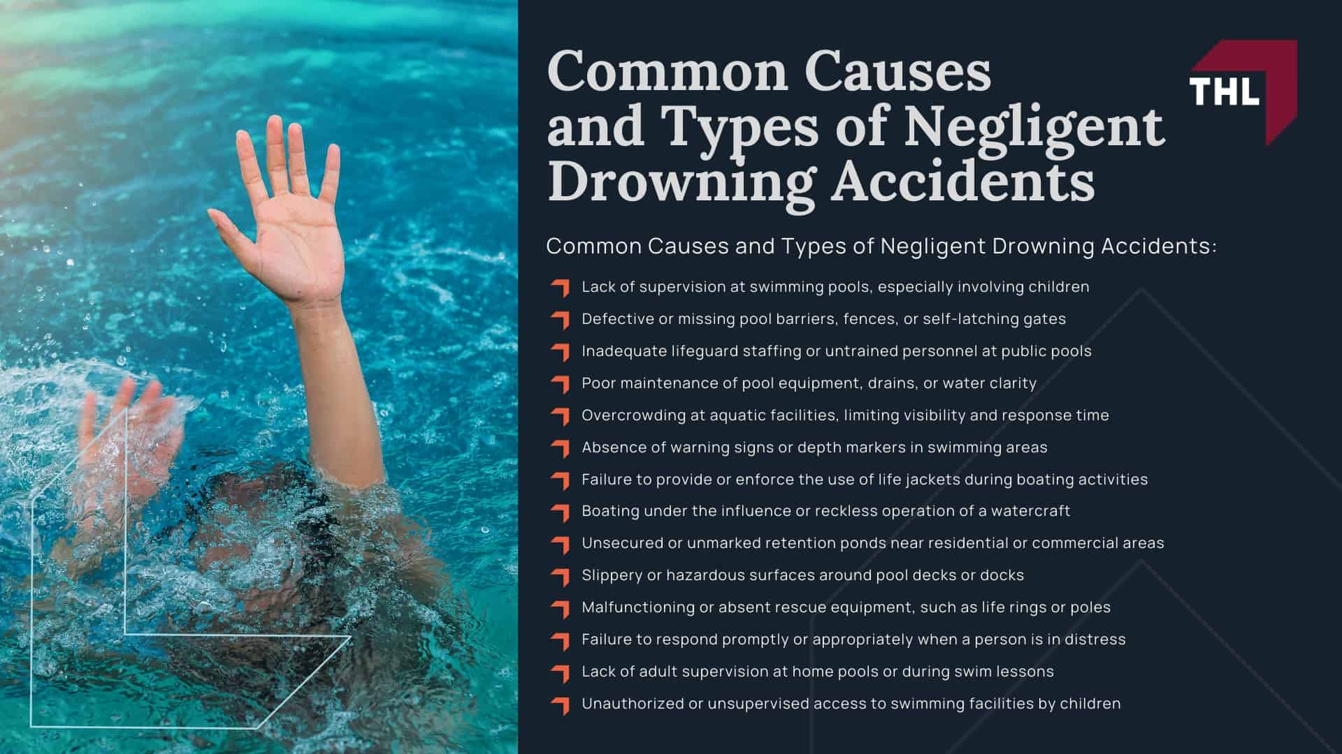Meet Our Team of Experienced Drowning Accident Lawyers; Our Founder Tor Hoerman; Common Injuries Suffered by ATV Accident Victims; How Much Does it Cost to Hire a Drowning Accident Lawyer from THL; The Legal Process for a Drowning Accident Lawsuit in Missouri; Gathering Evidence for a Drowning Accident Claim; Damages in Drowning Lawsuits; Common Causes and Types of Negligent Drowning Accidents