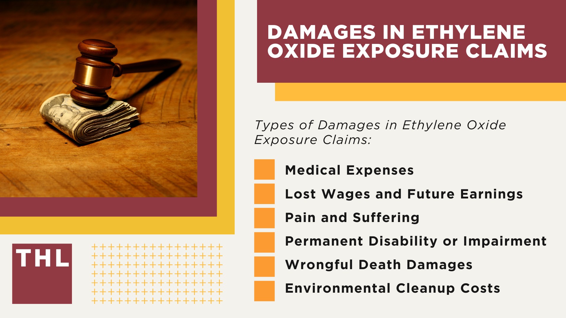 Community Exposure to Ethylene Oxide: Long-Term Health Effects and Environmental Impact; The EtO Sterilization Process; Short-Term Health Effects and Symptoms of EtO Exposure; Long-Term Health Effects and Conditions Linked to Ethylene Oxide Exposure; Ethylene Oxide Exposure Lawsuits_ Overview; Gathering Evidence for an Ethylene Oxide Exposure Lawsuit; Damages in Ethylene Oxide Exposure Claims