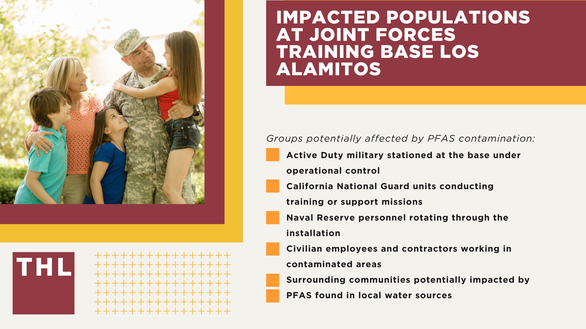 Dangerous Levels of PFAS Contamination Found at Joint Forces Training Base Los Alamitos; Impacted Populations at Joint Forces Training Base Los Alamitos