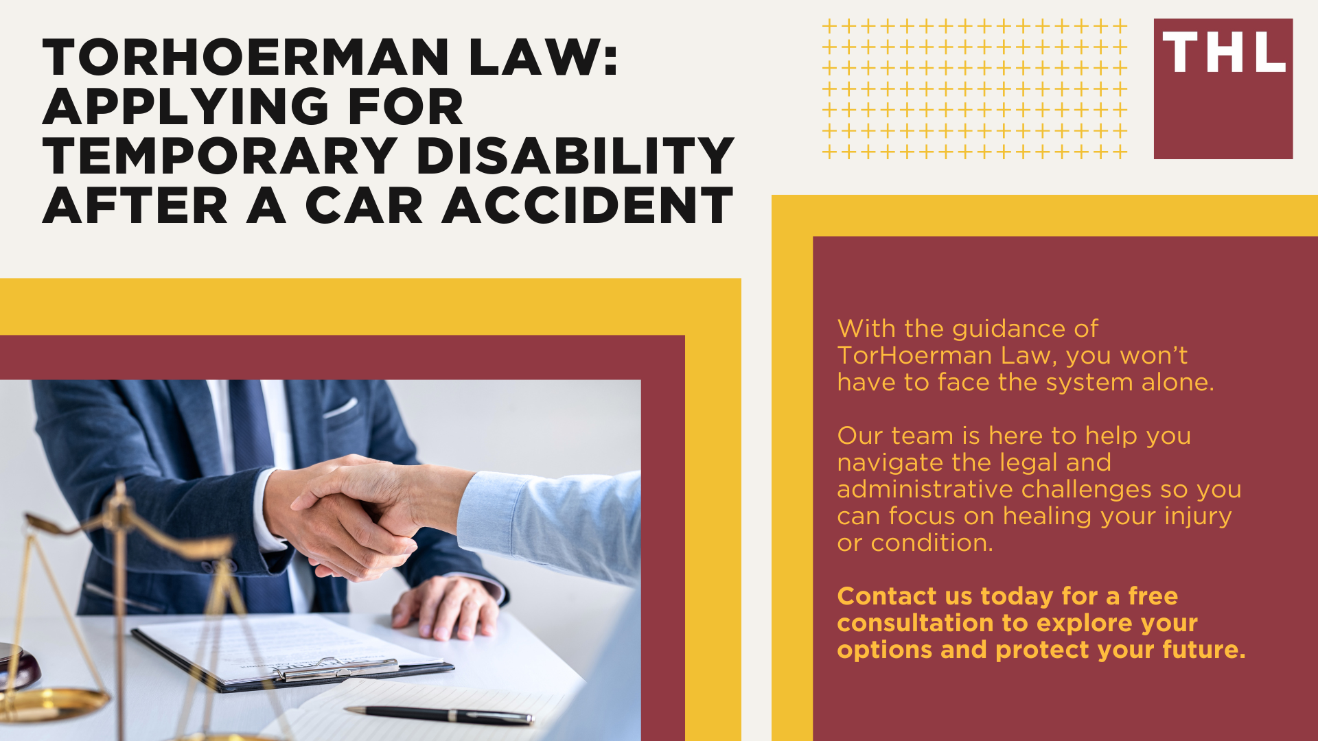 Can You Receive Disability After a Car Accident; Types of Injuries Commonly Associated With Temporary or Long-Term Disability; Qualification Requirements; Application Process for Social Security Disability Insurance (SSDI) Benefits; Understanding the Appeals Process; TorHoerman Law_ Applying for Temporary Disability After a Car Accident