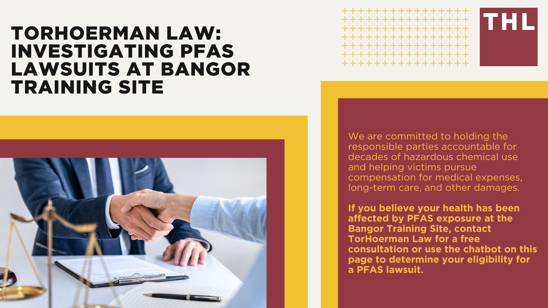 Dangerous Levels of PFAS Contamination Detected at Bangor Training Site; What Are PFAS Chemicals and Why Are They Dangerous; Do You Qualify For the Maine Army National Guard Bangor Training Site PFAS Lawsuit; TorHoerman Law_ Investigating PFAS Lawsuits at Bangor Training Site