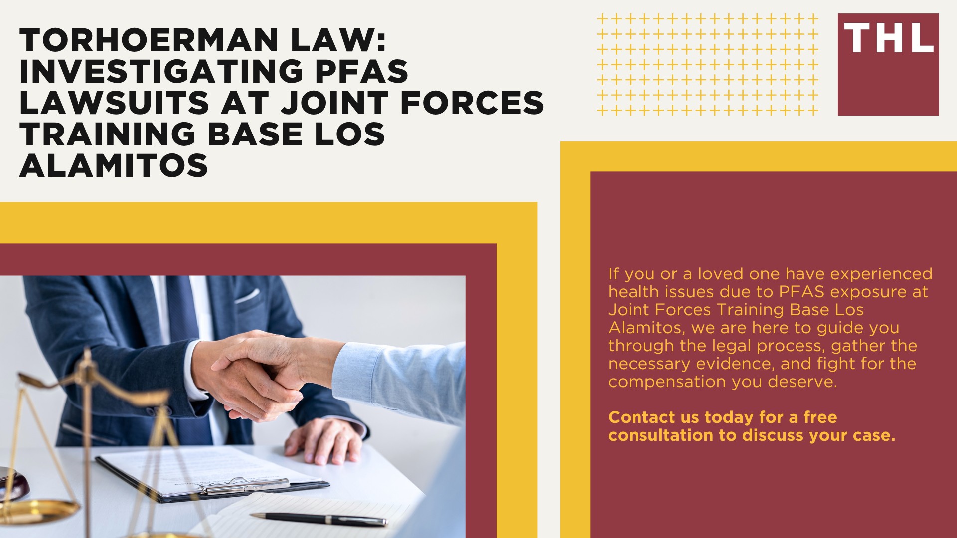 Dangerous Levels of PFAS Contamination Found at Joint Forces Training Base Los Alamitos; Impacted Populations at Joint Forces Training Base Los Alamitos; What Are PFAS Chemicals and Why Are They Dangerous; Health Risks Associated with PFAS Contamination; Do You Qualify For the Joint Forces Training Base Los Alamitos PFAS Lawsuit; Gathering Evidence for a PFAS Claim; TorHoerman Law_ Investigating PFAS Lawsuits at Joint Forces Training Base Los Alamitos