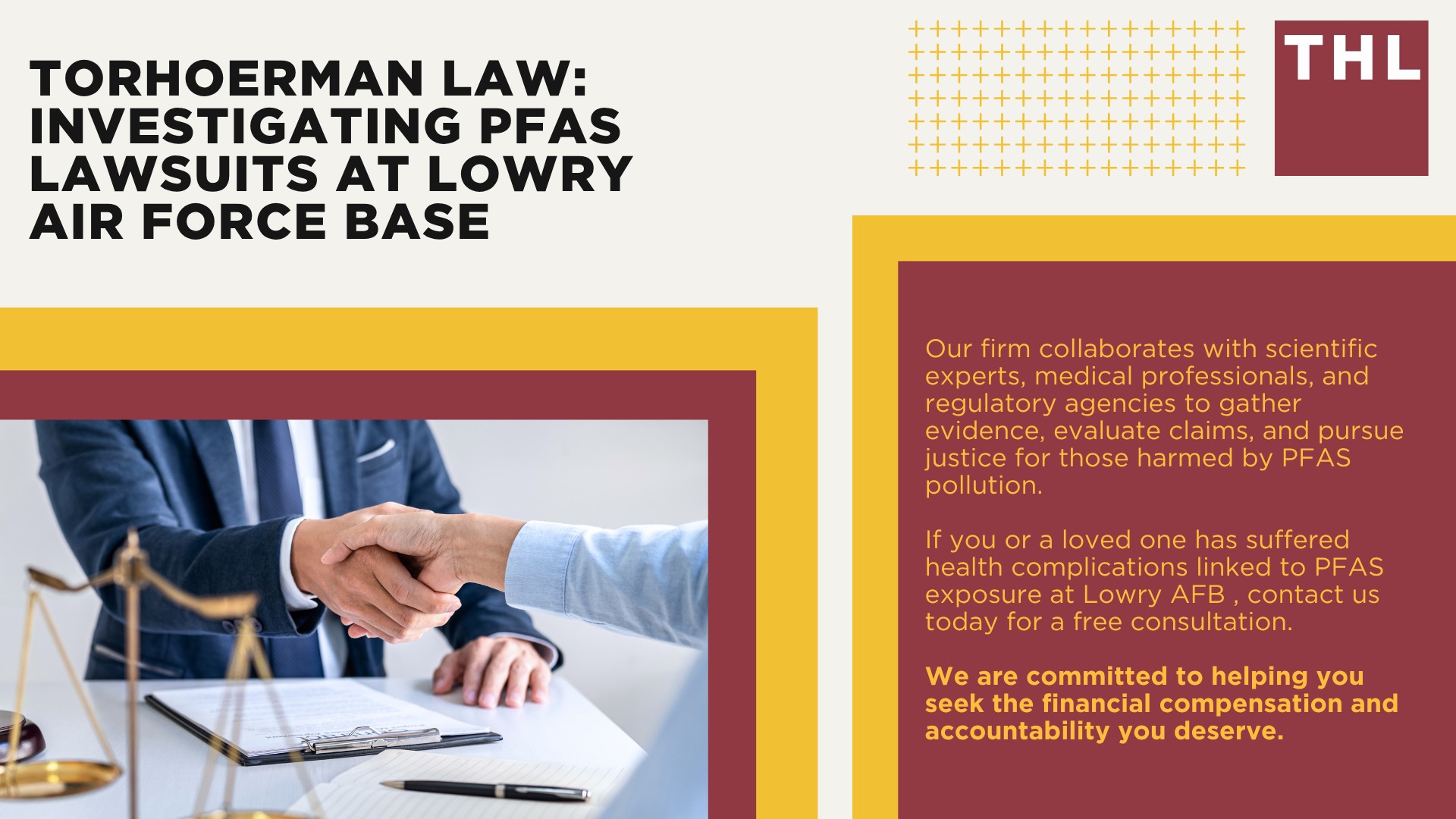 Dangerous Levels of PFAS Contamination Detected at Lowry Air Force Base; What Are PFAS Chemicals and Why Are They Dangerous; Health Risks Associated with PFAS Contamination; Do You Qualify For The Lowry Air Force Base PFAS Lawsuit; TorHoerman Law_ Investigating PFAS Lawsuits at Lowry Air Force Base