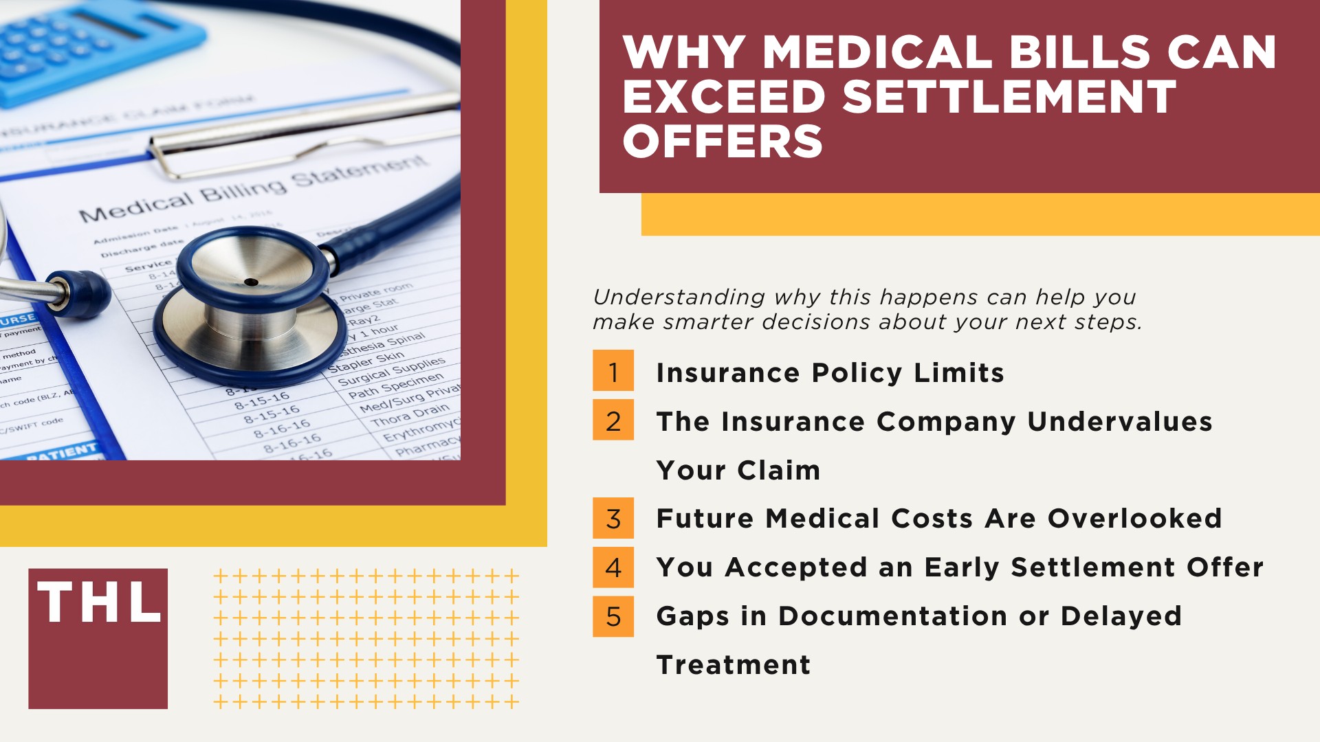 Why Medical Bills Can Exceed Settlement Offers