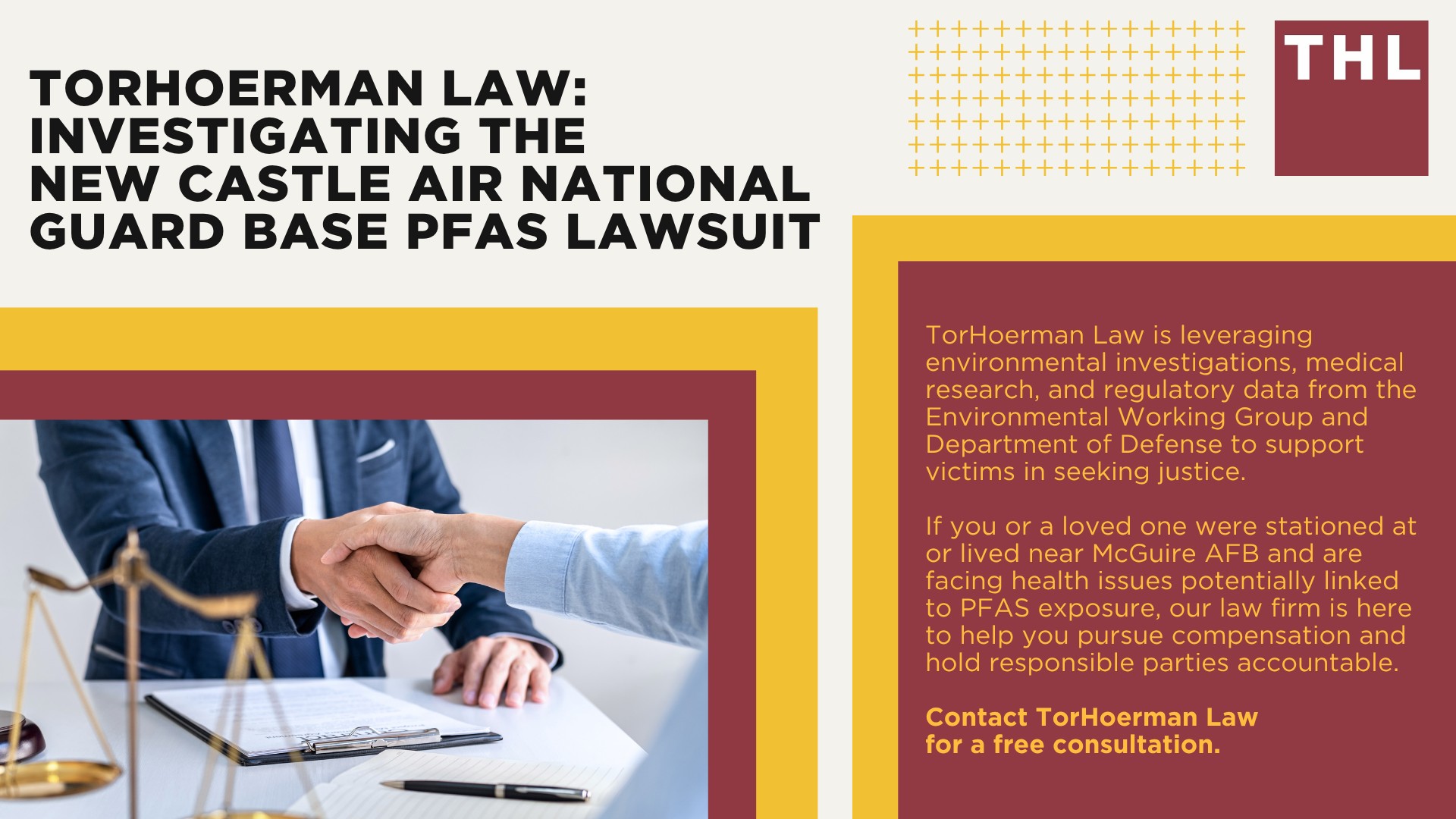 Dangerous Levels of PFAS Detected at McGuire Air Force Base_ Overview; Do You Qualify for the McGuire Air Force Base PFAS Lawsuit; TorHoerman Law_ Investigating the New Castle Air National Guard Base PFAS Lawsuit