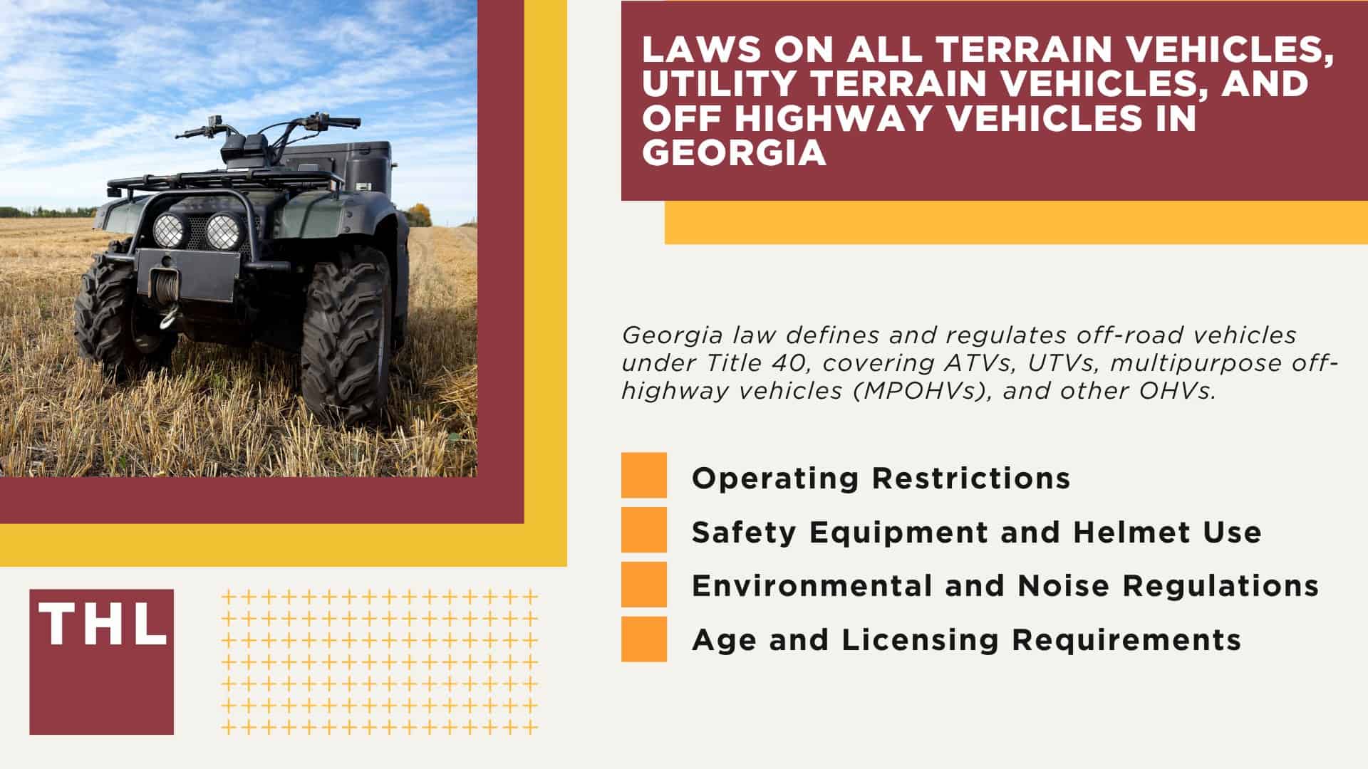 Meet Our Team of Atlanta ATV Accident Lawyers; Our Founder_ Tor Hoerman; Types of Negligent ATV Accidents and How They Occur; Common Injuries in ATV Accidents; Laws on All Terrain Vehicles, Utility Terrain Vehicles, and Off Highway Vehicles in Georgia