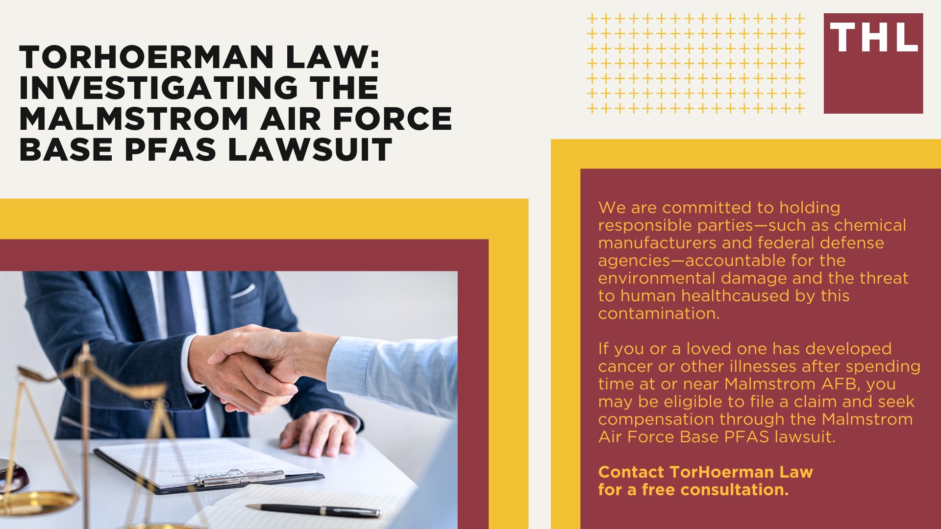 Confirmed PFAS Contamination at Malmstrom AFB_ Overview; Do You Qualify for the Malmstrom Air Force Base PFAS Lawsuit; TorHoerman Law_ Investigating the Malmstrom Air Force Base PFAS Lawsuit