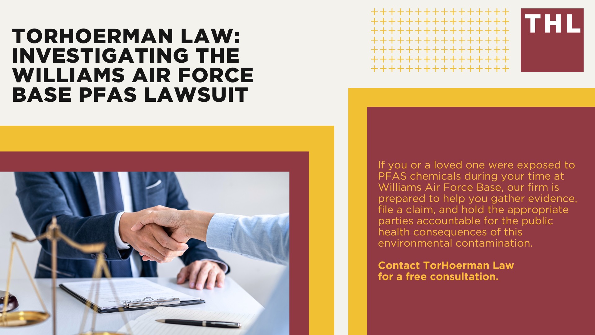 Dangerous Levels of PFAS Contamination Detected at Williams Air Force Base; Do You Qualify for the Williams Air Force Base PFAS Lawsuit; TorHoerman Law_ Investigating the Williams Air Force Base PFAS Lawsuit