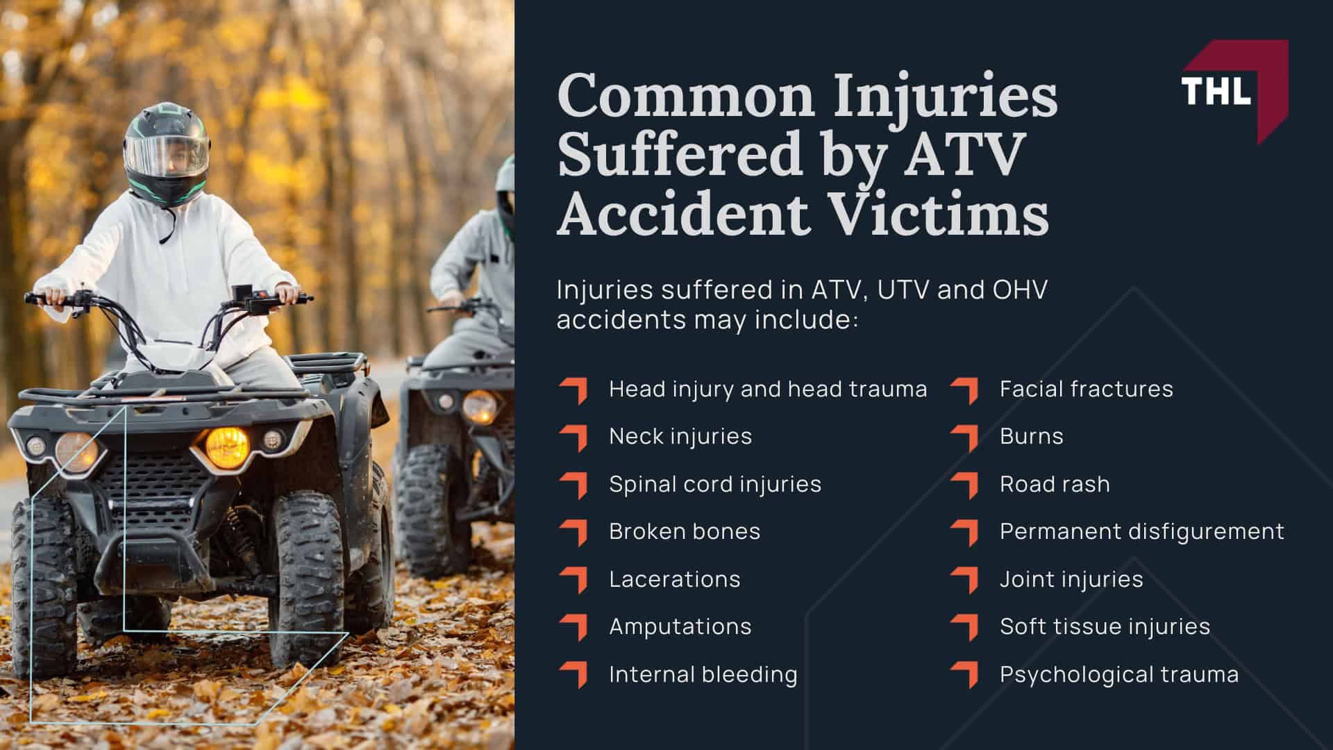 Types of Negligent ATV Accidents and How They Occur; Common Injuries Suffered by ATV Accident Victims
