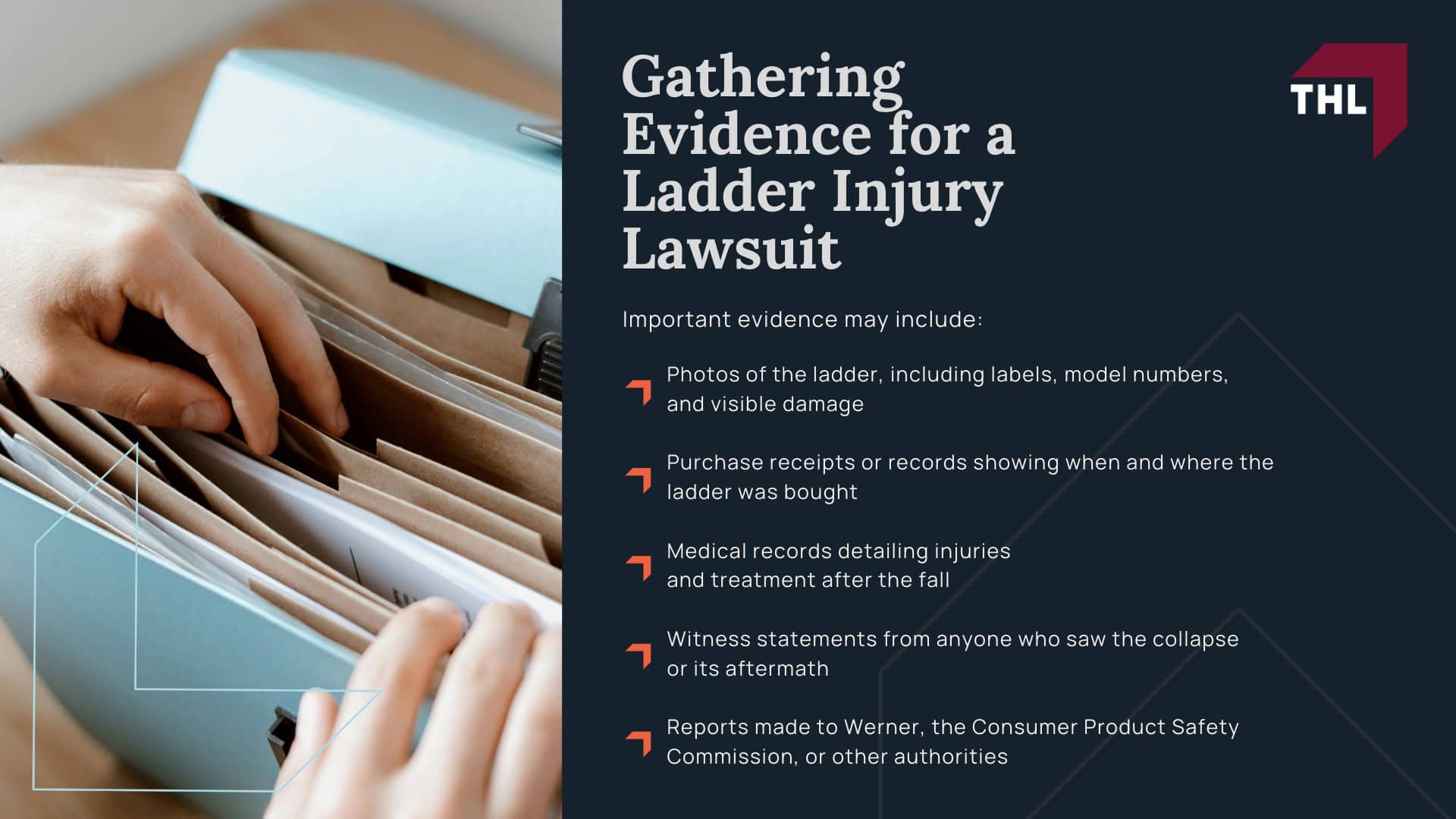 Werner Ladder Recall Lawsuit - Past Recalls on Werner Ladders; Werner Ladder Recall Lawsuit - Past Recalls on Werner Ladders; Werner Ladder Recall Lawsuit - 2025 Werner Ladder Recall Overview; Werner Ladder Recall Lawsuit - Do You Qualify for a Werner Ladder Recall Lawsuit; Werner Ladder Recall Lawsuit - Gathering Evidence for a Ladder Injury Lawsuit