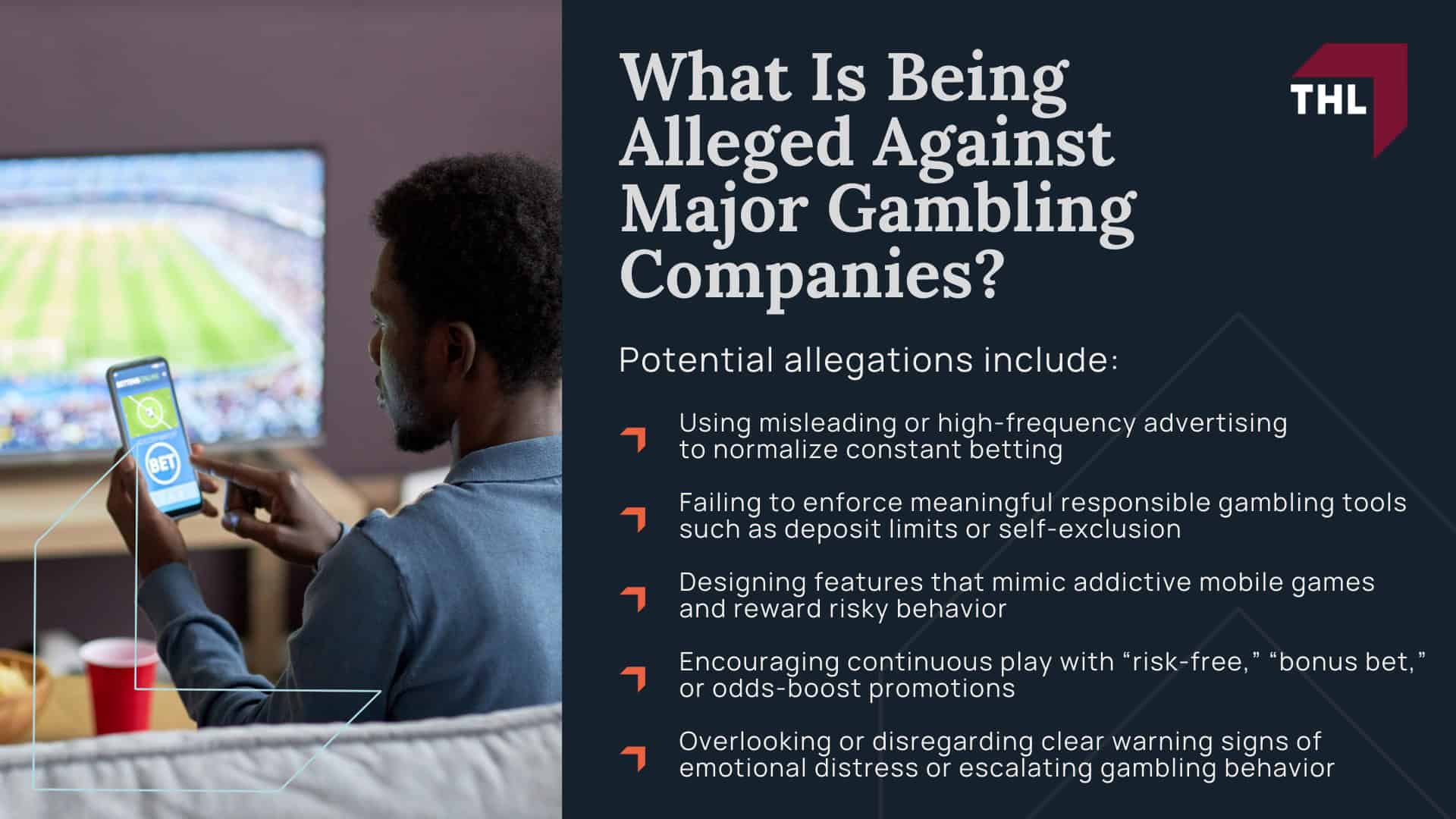 _BetMGM Lawsuit for Online Gambling Addiction - BetMGM Gambling Addiction Lawsuit Overview - torhoerman law; _BetMGM Lawsuit for Online Gambling Addiction - What Is Being Alleged Against Major Gambling Companies - torhoerman law