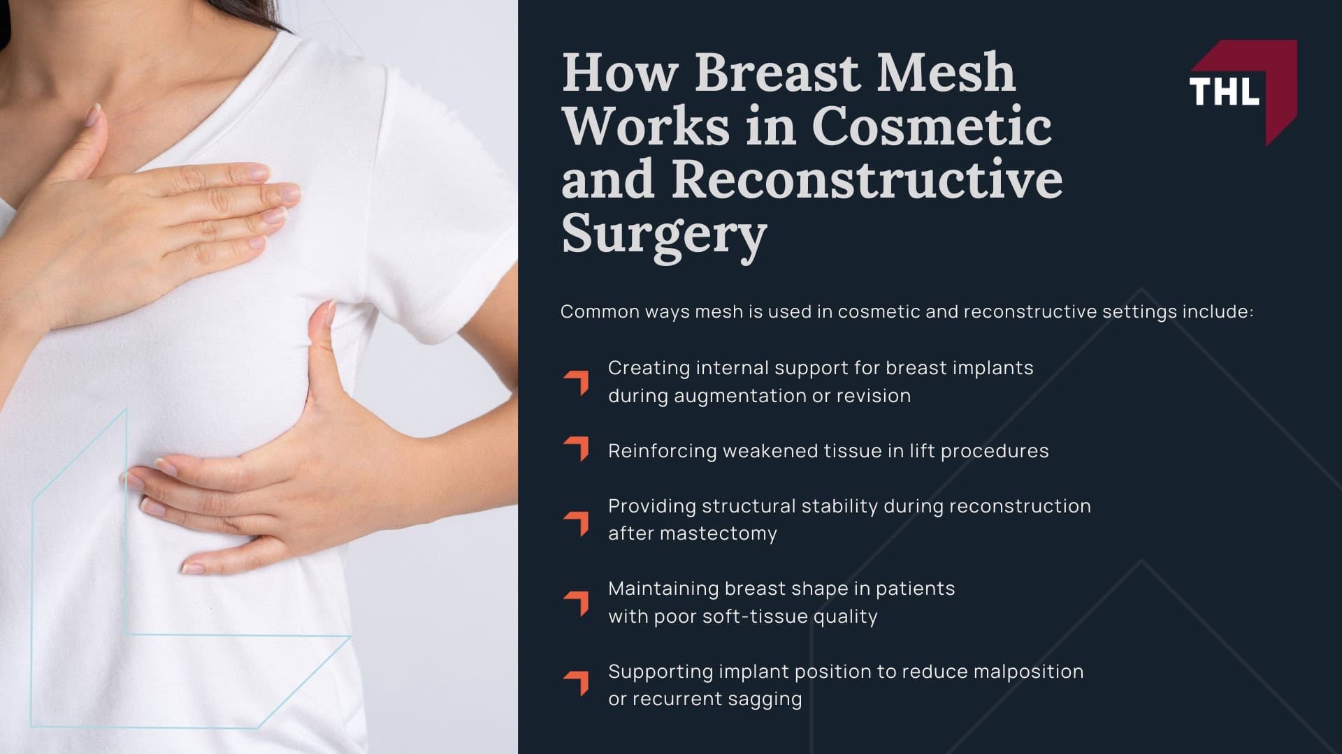 Breast Mesh Lawsuit - What Is Breast Mesh_ - torhoerman law; Breast Mesh Lawsuit - How Breast Mesh Works in Cosmetic and Reconstructive Surgery - torhoerman law