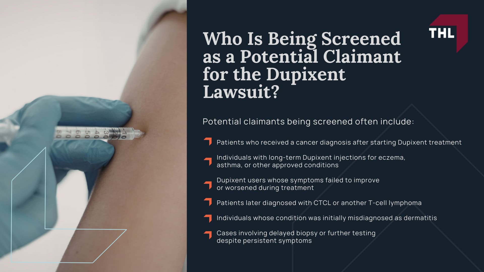 Dupixent Lymphoma Lawsuit Who Qualifies - What the Dupixent Lymphoma Lawsuit Is Alleging - torhoerman law; Dupixent Lymphoma Lawsuit Who Qualifies - Who Is Being Screened as a Potential Claimant for the Dupixent Lawsuit - torhoerman law