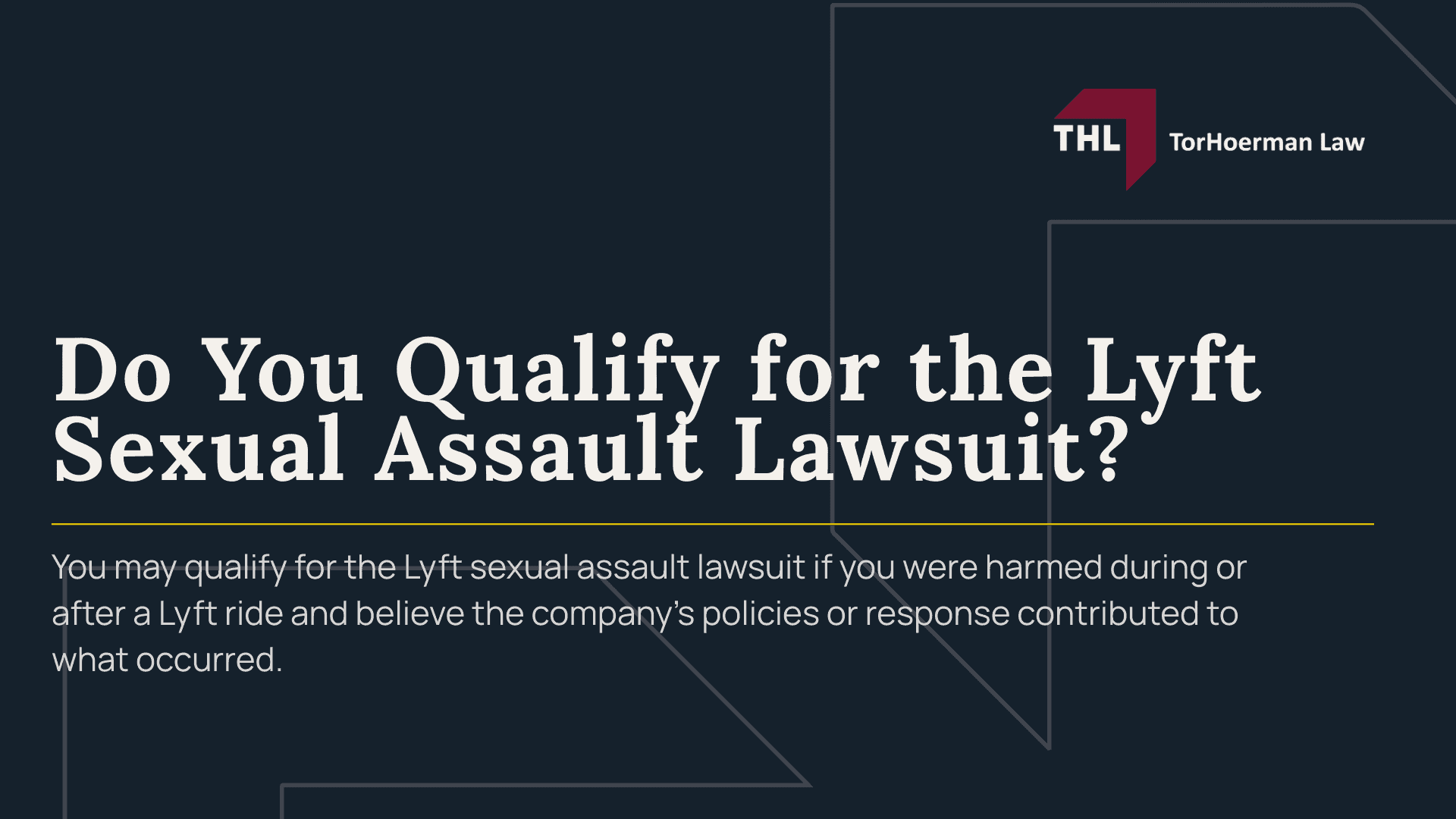 Lyft Sexual Assault Settlement Amounts - How Much Does it Cost to Hire a St Louis Personal Injury Lawyer from TorHoerman Law - torhoerman law; Lyft Sexual Assault Settlement Amounts - Tier 1 High-Value Lyft Sexual Assault Claims ($750,000 to Over $1 Million) - torhoerman law; Lyft Sexual Assault Settlement Amounts - Tier 2 Mid-Range Lyft Sexual Assault Claims ($250,000 to $750,000) - torhoerman law; Lyft Sexual Assault Settlement Amounts - Tier 3 Lower-Range Lyft Sexual Assault Claims ($50,000 to $250,000) - torhoerman law; Lyft Sexual Assault Settlement Amounts - Lyft Sexual Assault Lawsuits Overview - torhoerman law; Lyft Sexual Assault Settlement Amounts - Statistics on Rideshare Sexual Assault - torhoerman law; Lyft Sexual Assault Settlement Amounts - Lyft’s Legal Responsibilities and Background Checks for Lyft Drivers - torhoerman law; Lyft Sexual Assault Settlement Amounts - The Uber Sexual Assault Lawsuit Similar Claims to Lyft Cases - torhoerman law; Lyft Sexual Assault Settlement Amounts - Do You Qualify for a St Louis Personal Injury Claim - torhoerman law