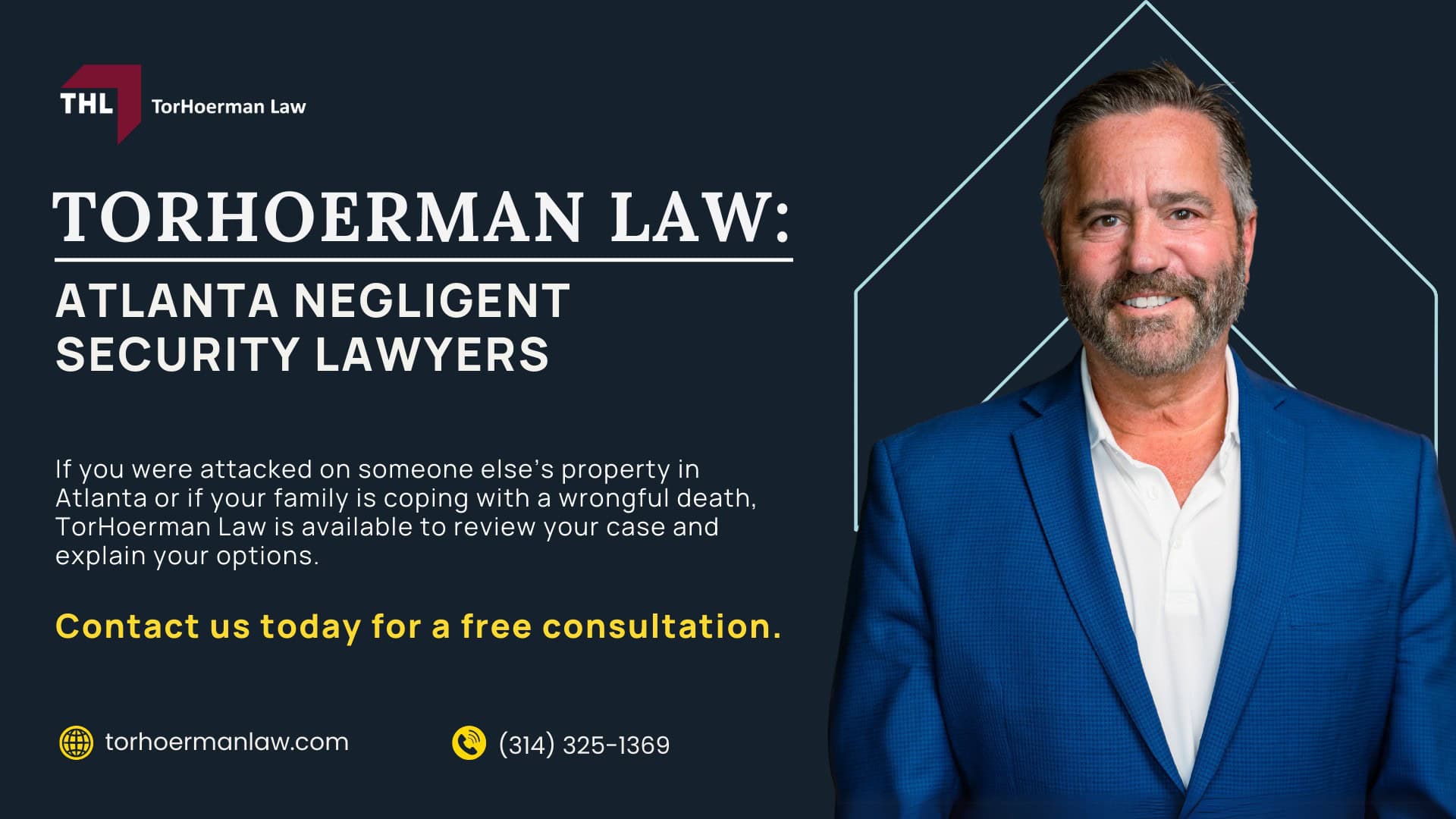 Atlanta Negligent Security Lawyer - What Is Negligent Security in Georgia - torhoerman law; Atlanta Negligent Security Lawyer - “Foreseeability” in Atlanta Negligent Security Cases - torhoerman law; What Types of Incidents Lead to Negligent Security Claims in Atlanta?; Atlanta Negligent Security Lawyer - Common Negligent Security Injuries - torhoerman law; Atlanta Negligent Security Lawyer - What Is Considered Inadequate Security - torhoerman law; What To Do After an Assault or Attack on Someone Else’s Property; Atlanta Negligent Security Lawyer - Do You Qualify for a Negligent Security Lawsuit - torhoerman law; Atlanta Negligent Security Lawyer - Gathering Evidence for a Negligent Security Claim - torhoerman law; Atlanta Negligent Security Lawyer - Damages in Negligent Security Claims - torhoerman law; Atlanta Negligent Security Lawyer - Who Can Be Held Liable for a Negligent Security Incident - torhoerman law; Atlanta Negligent Security Lawyer - TorHoerman Law Atlanta Negligent Security Lawyers - torhoerman law