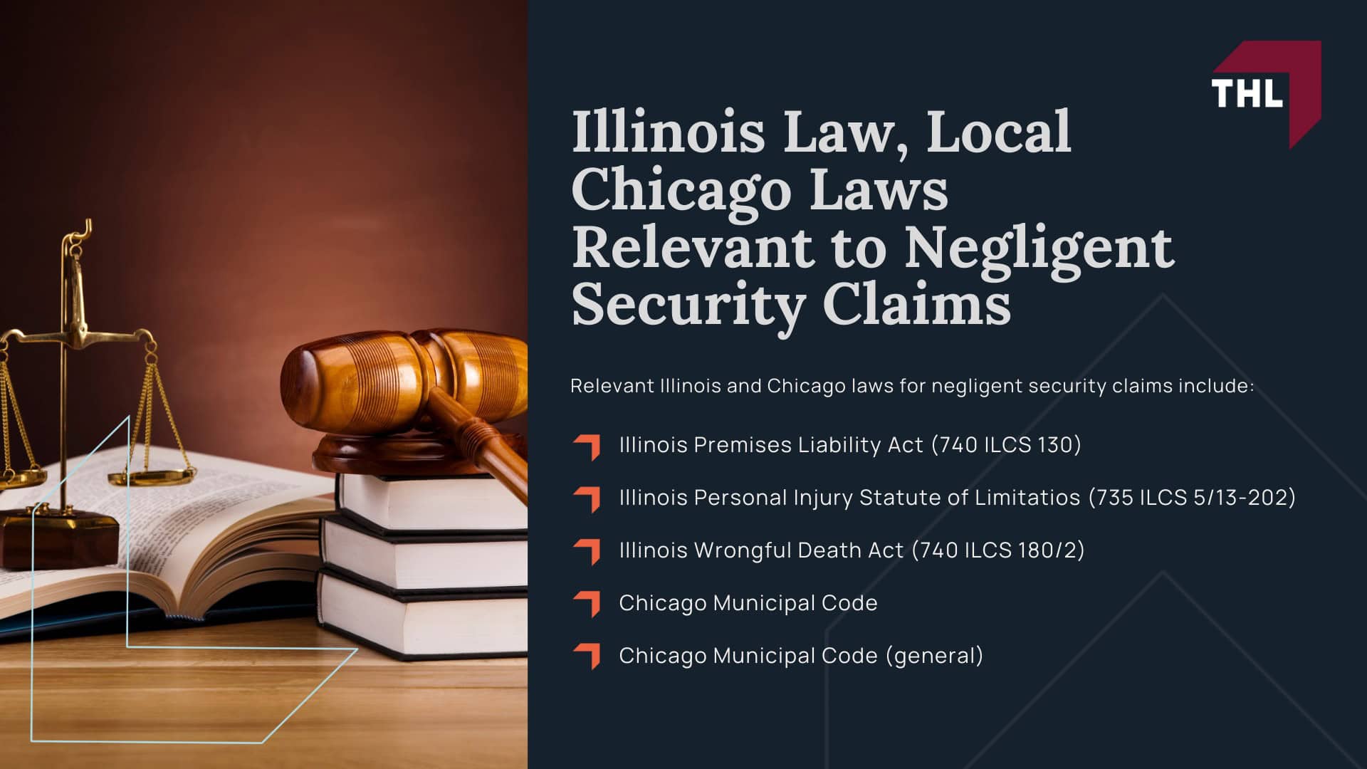 Chicago Negligent Security Lawyer - On-site Graphics - 2026 Design - TorHoerman Law; Chicago Negligent Security Lawyer - Illinois Law, Local Chicago Laws Relevant to Negligent Security Claims - torhoerman law