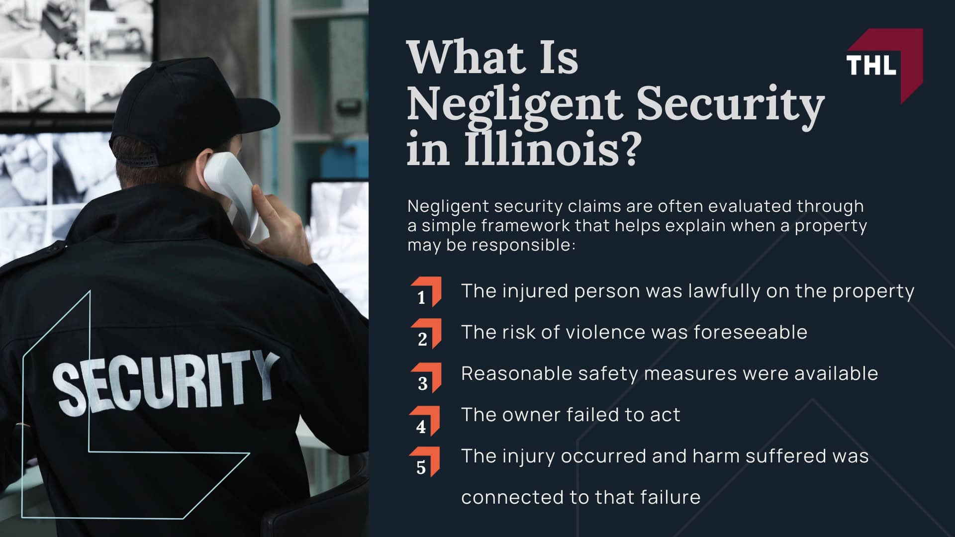 Edwardsville Negligent Security Lawyer - What Is Negligent Security in Illinois - torhoerman law