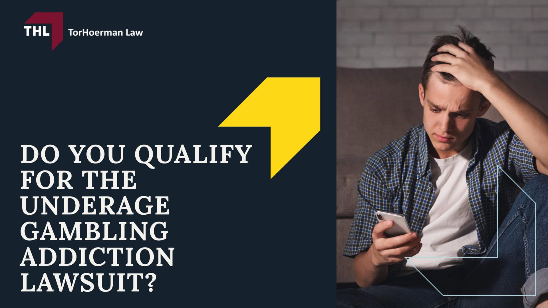 Underage Gambling Addiction Lawsuit - Do You Qualify For The Underage Gambling Addiction Lawsuit - torhoerman law