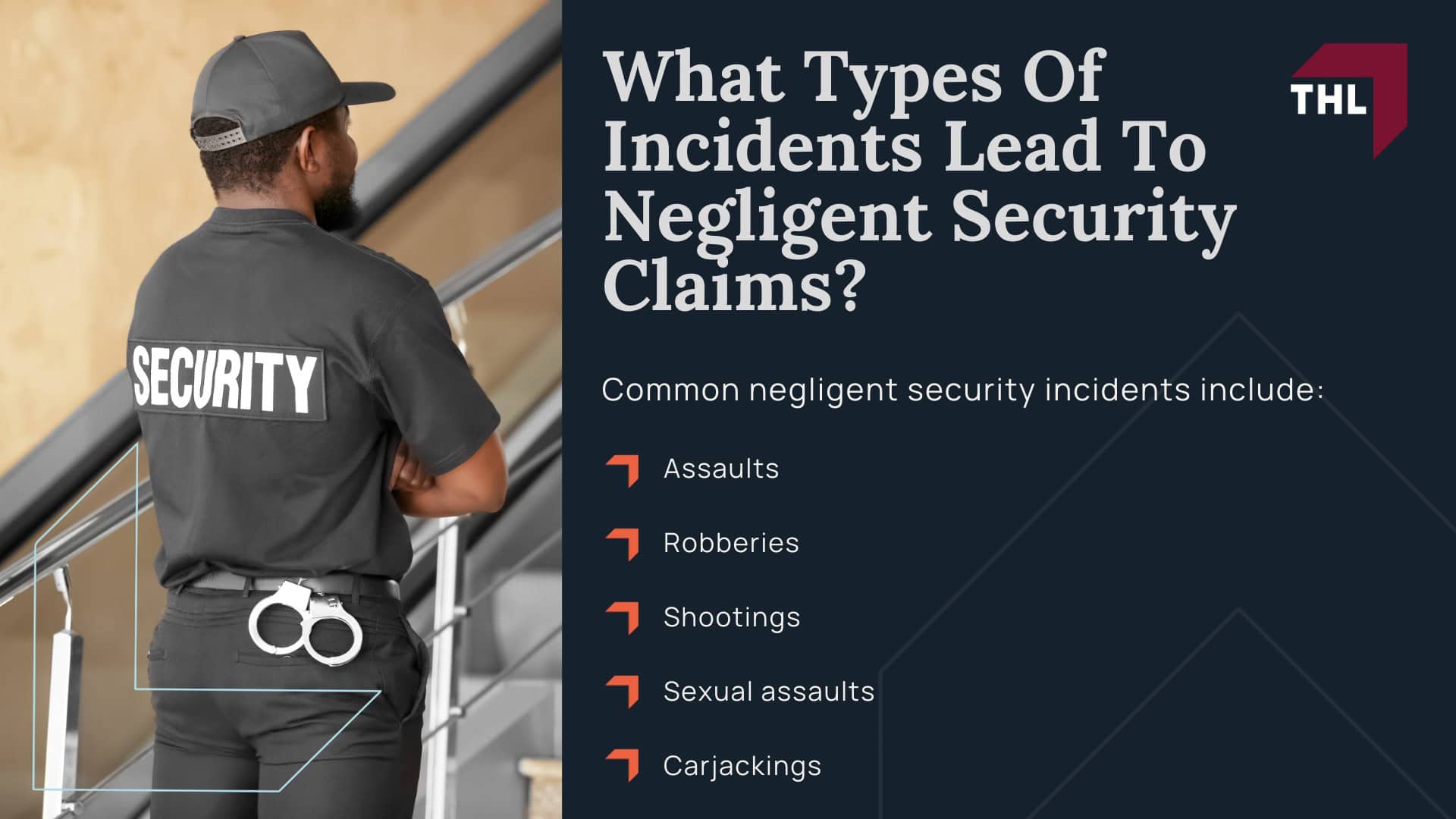 What is Negligent Security Personal Injury Lawyers Explain - What is Negligent Security - torhoerman law; What is Negligent Security Personal Injury Lawyers Explain - What Negligent Security Looks Like - torhoerman law; The “Foreseeability” Issue In Negligent Security Cases; What Types Of Incidents Lead To Negligent Security Claims?