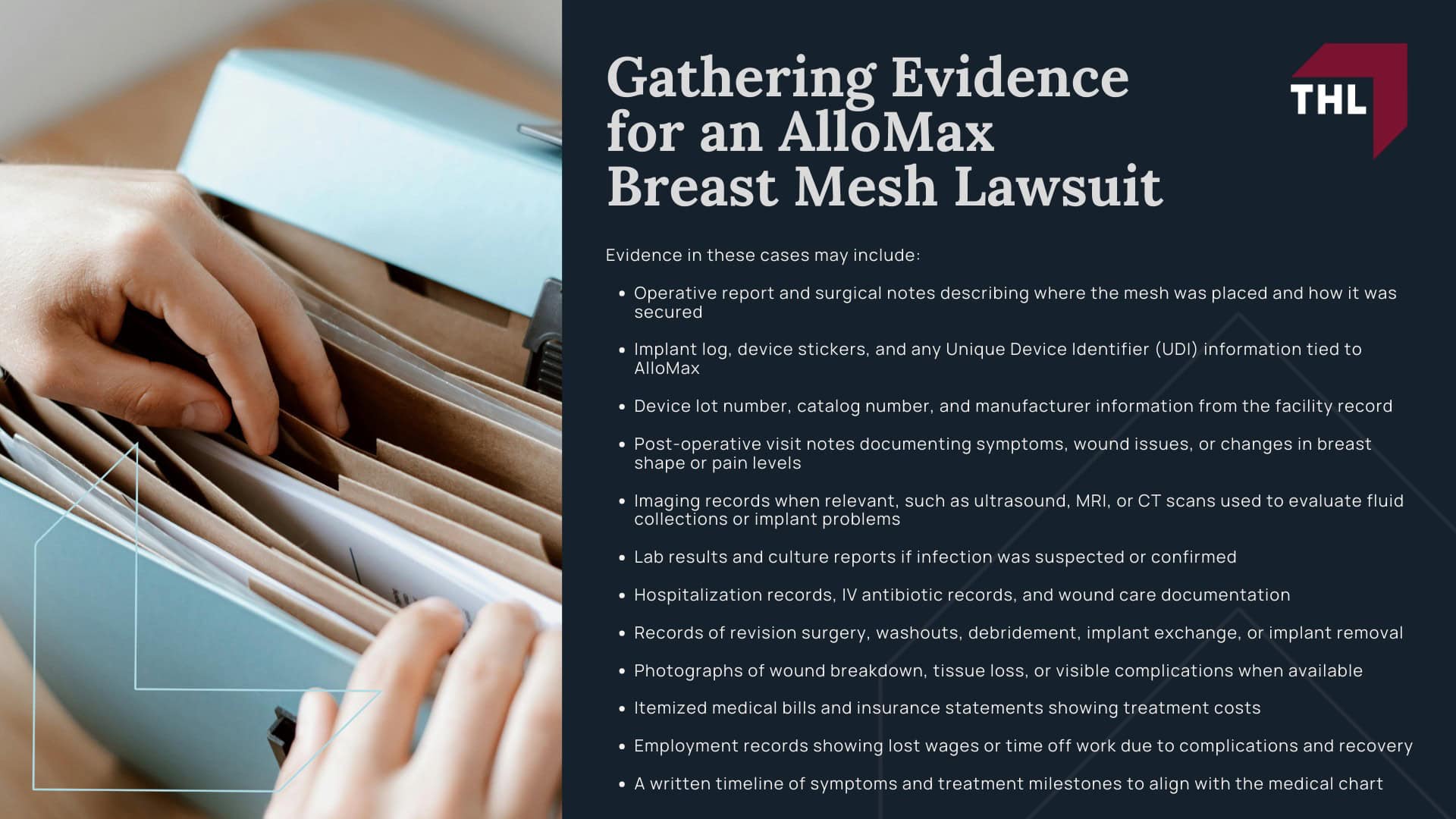 AlloMax Lawsuit - Investigating AlloMax Breast Reconstruction Lawsuits - torhoerman law; AlloMax Lawsuit - How AlloMax Is Used in Breast Reconstruction and Internal Bra Procedures - torhoerman law; AlloMax Lawsuit - Potential Injuries Linked to Breast Mesh and Acellular Dermal Matrices - torhoerman law; AlloMax Lawsuit - FDA Communications on Breast Mesh and Acellular Dermal Matrices - torhoerman law; AlloMax Lawsuit - Do You Qualify for a Breast Mesh Lawsuit - torhoerman law; AlloMax Lawsuit - Gathering Evidence for an AlloMax Breast Mesh Lawsuit - torhoerman law (1); AlloMax Lawsuit - Gathering Evidence for an AlloMax Breast Mesh Lawsuit - torhoerman law