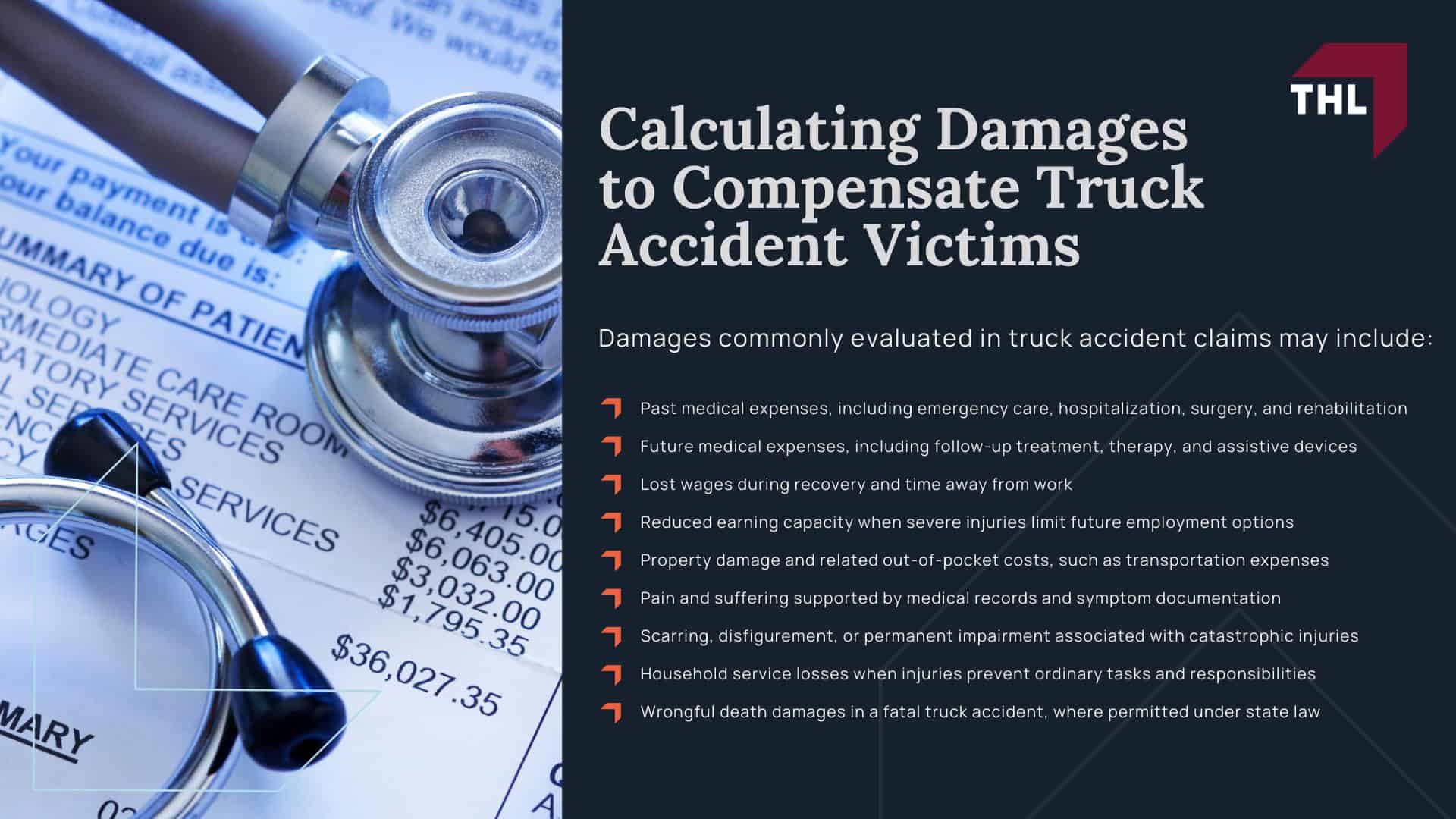 How Can an Experienced Truck Accident Attorney Help You After a Serious Accident; Identifying Liable Parties in a Truck Accident Claim; Gathering Crucial Evidence for a Truck Accident Lawsuit; Calculating Damages to Compensate Truck Accident Victims